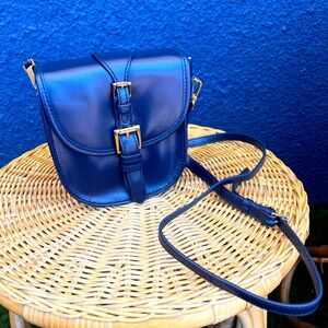 Isaac Mizrahi Genuine Leather Crossbody Bag